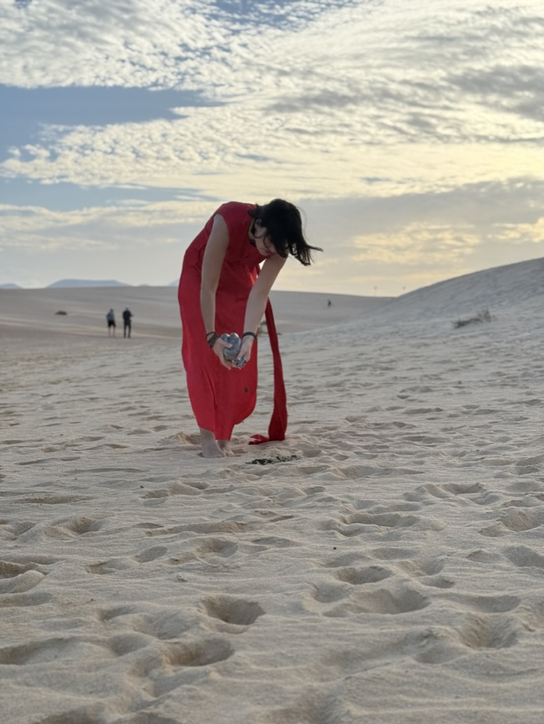 Dark Cloud and Gold Wind — Fuerteventura, Canary Islands