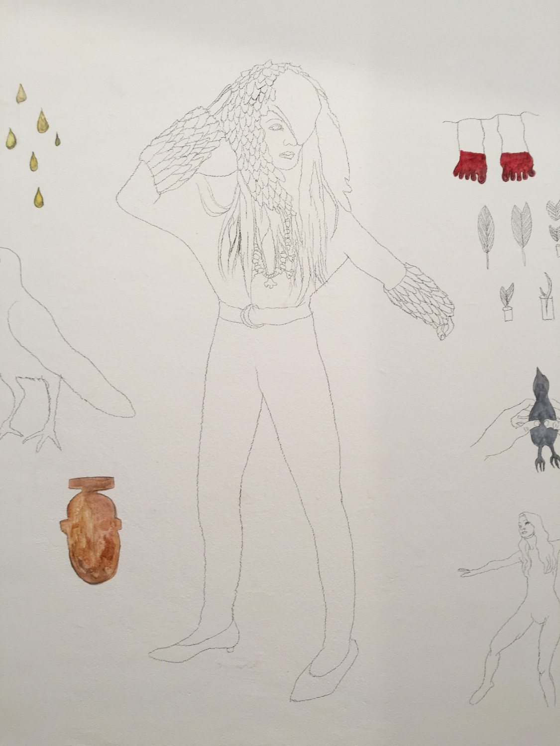 Red Deer — installation detail
