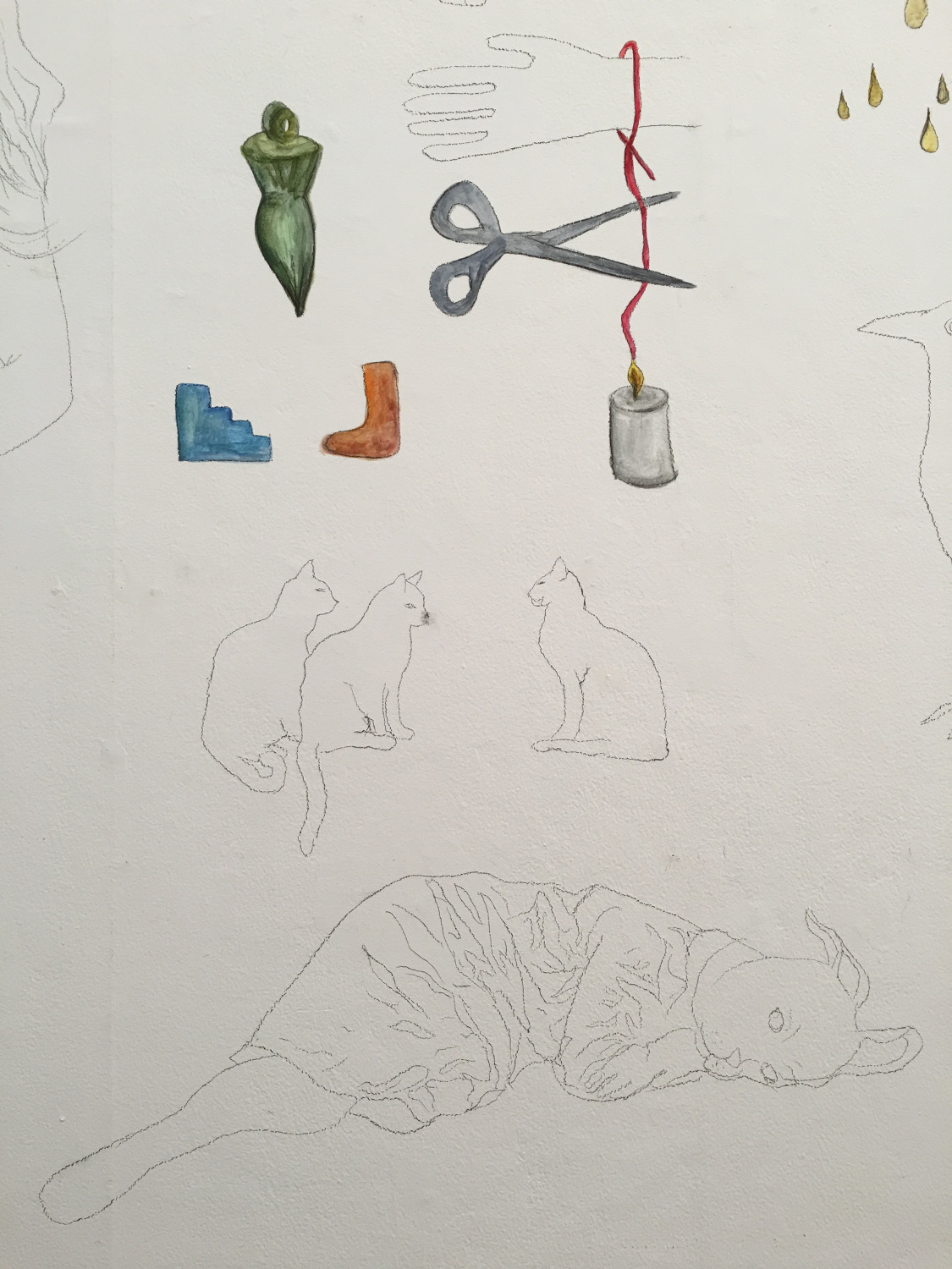 Red Deer — installation detail